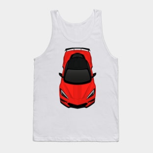 C8 Red Tank Top